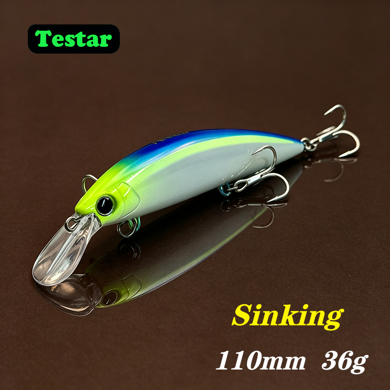 Fishing Equipment Japan - เหยื่อตกปลา Testar 110 มม. 36 กรัม