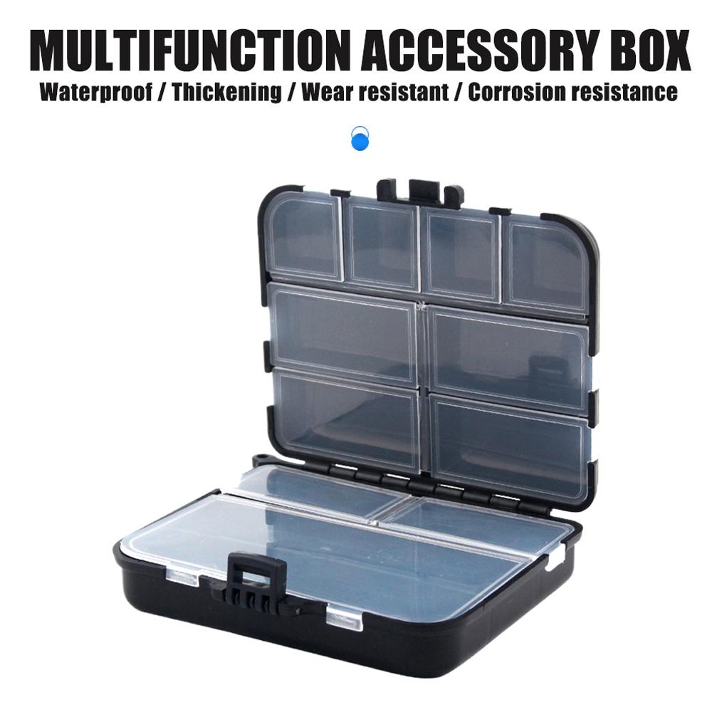 Fishing Equipment Storage - กล่องเก็บล่อตกปลาเหยื่อกล่องแบบพกพา Double-Sided Lure Hook Organizer, mini