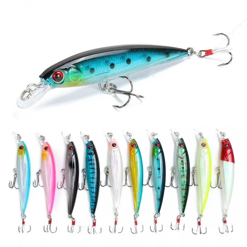 Fishing Equipment Japan - 10สีเหยื่อปลาซิว90มม.7G ประดิษฐ์ญี่ปุ่น Wobblers Crankbait Hard เหยื่อ