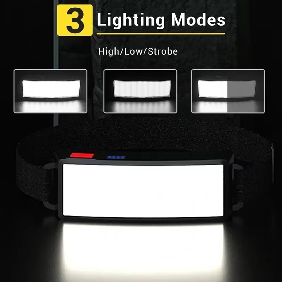 ไฟหน้าแบบ COB LED อันทรงพลัง 4 - Fishing Headlamp บทวิจารณ์และราคา