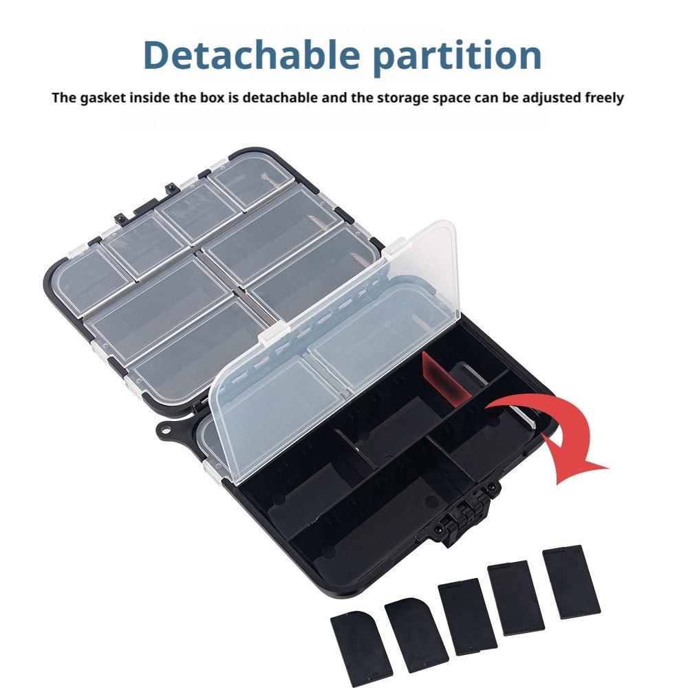 กล่องเก็บล่อตกปลาเหยื่อกล่องแบ - Fishing Equipment Storage บทวิจารณ์และราคา
