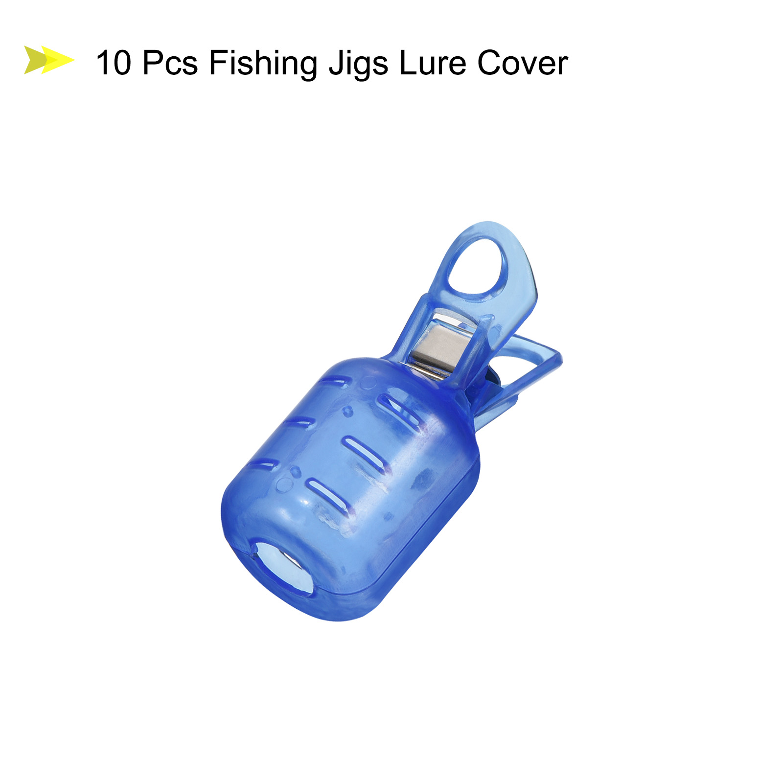 10 ชิ้นขนาดเล็กปลาหมึก Jig Hoo - Fishing Equipment Storage บทวิจารณ์และราคา