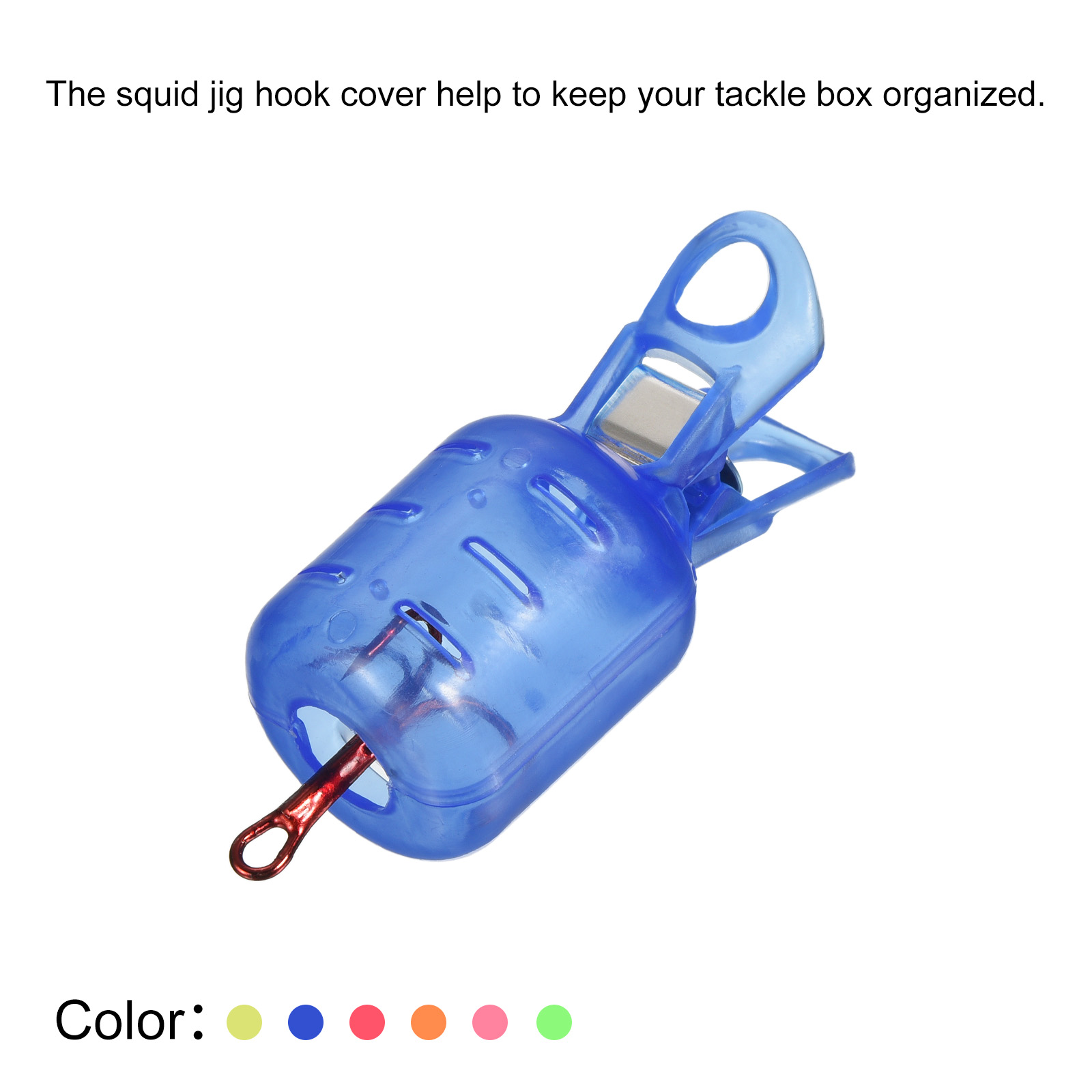 10 ชิ้นขนาดเล็กปลาหมึก Jig Hoo - Fishing Equipment Storage บทวิจารณ์และราคา
