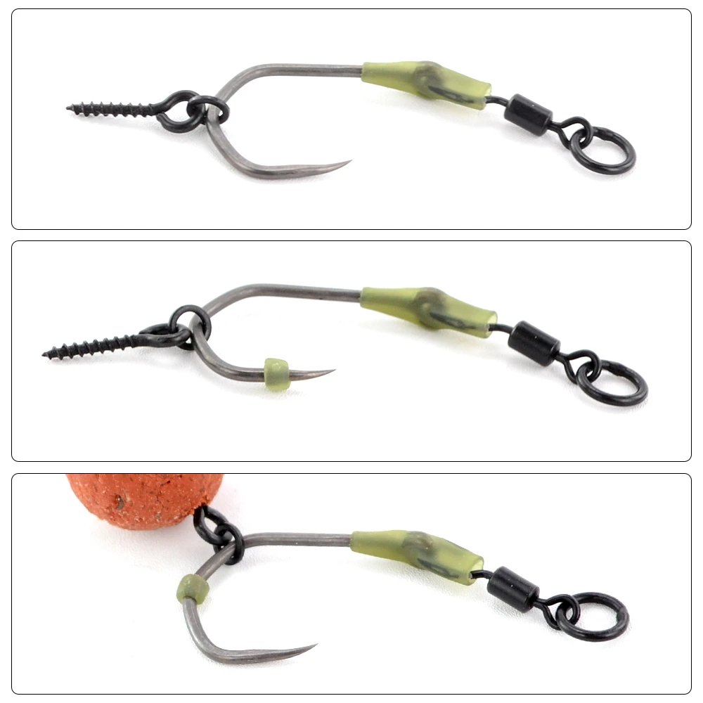 Hirisi ลูกปัดยางตกปลาคาร์พ10ชุ - Carp Fishing Tackle บทวิจารณ์และราคา