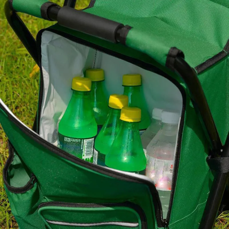 2 in 1 พับเก้าอี้ตกปลากระเป๋าต - Fishing Equipment Storage บทวิจารณ์และราคา