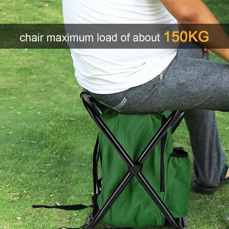 2 in 1 พับเก้าอี้ตกปลากระเป๋าต - Fishing Equipment Storage บทวิจารณ์และราคา
