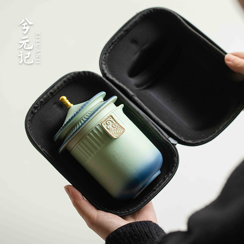 ชุดน้ำชาแบบพกพาสไตล์จีน Kuaike - Fishing Equipment Gifts บทวิจารณ์และราคา