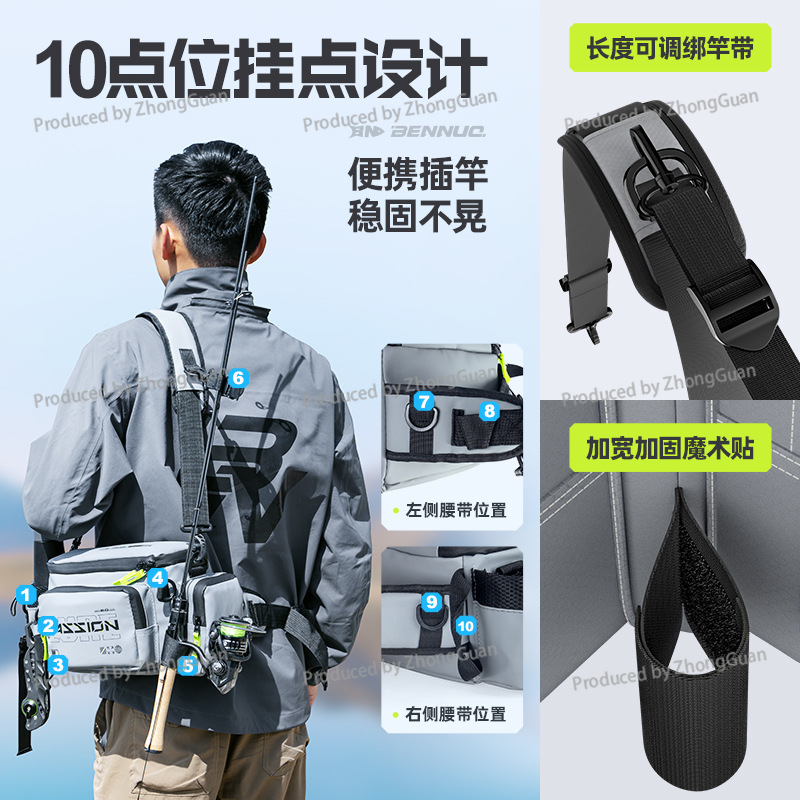 กระเป๋าคาดเอวอเนกประสงค์กันน้ำ - Fishing Equipment Storage บทวิจารณ์และราคา