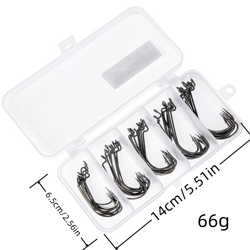 เบ็ดตกปลาเหล็กกล้าคาร์บอนสูง 5 - Fishing Equipment Storage บทวิจารณ์และราคา