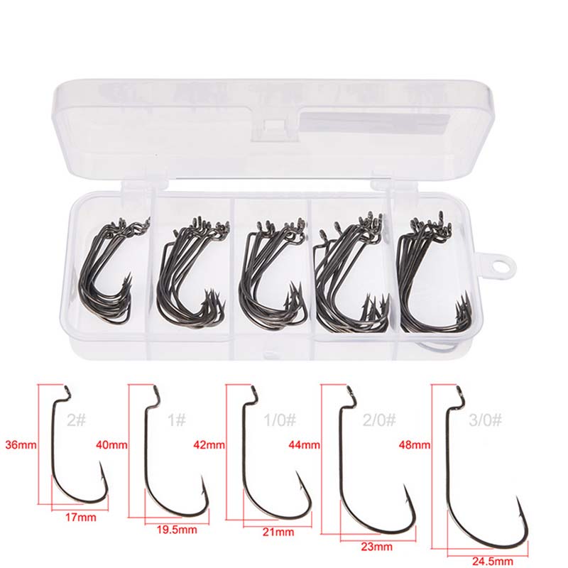 เบ็ดตกปลาเหล็กกล้าคาร์บอนสูง 5 - Fishing Equipment Storage บทวิจารณ์และราคา