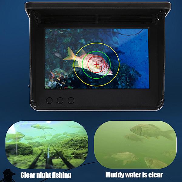 กล้องตกปลาใต้น้ำ HD ขนาด 4.3 น - Fishing Equipment Gifts บทวิจารณ์และราคา