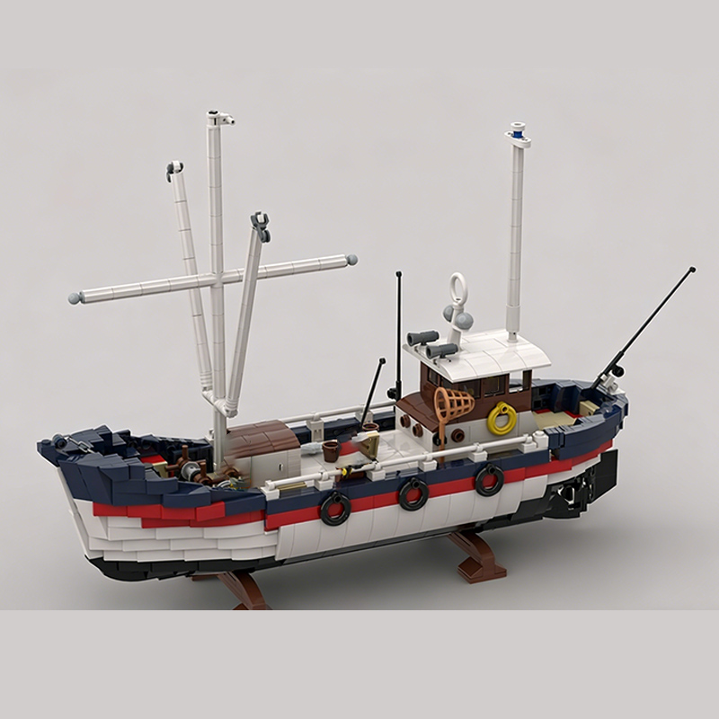 โมเดลเรือประมงไม้ MOC ตัวต่ออิ - Fishing Equipment Gifts บทวิจารณ์และราคา