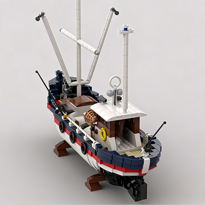 โมเดลเรือประมงไม้ MOC ตัวต่ออิ - Fishing Equipment Gifts บทวิจารณ์และราคา