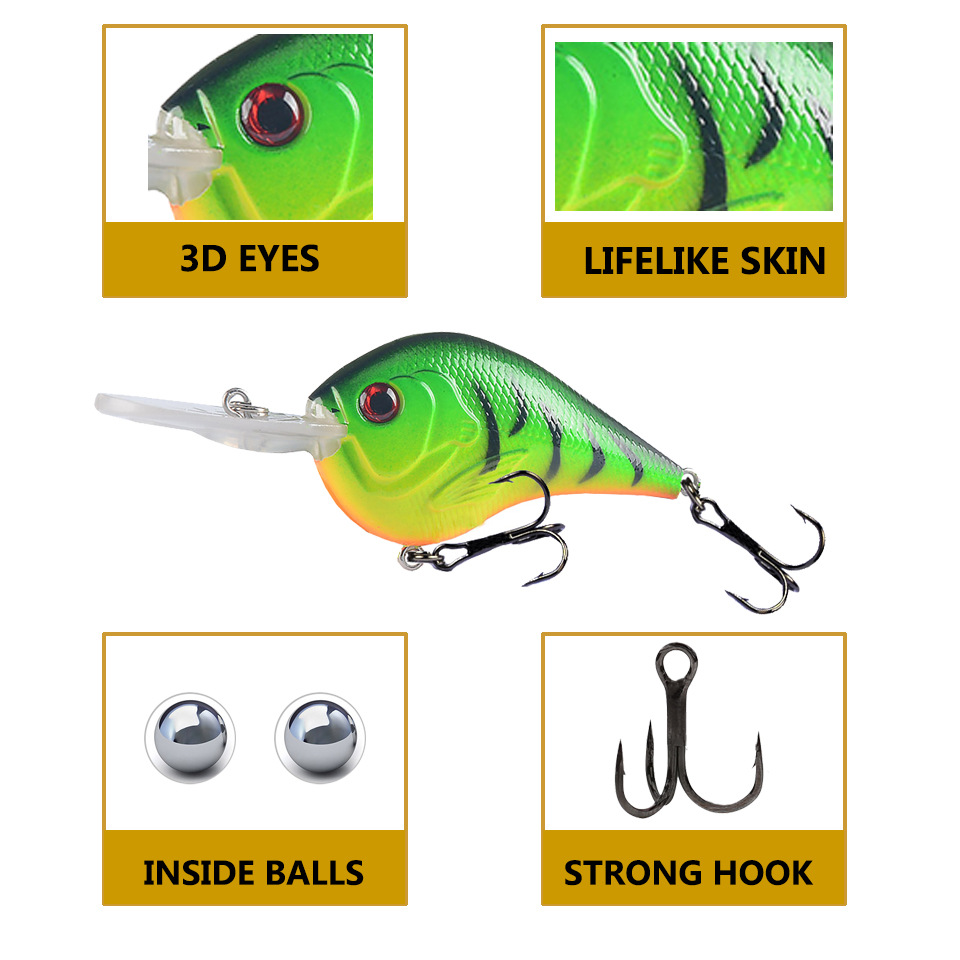 เหยื่อปลอมแบบลอยน้ำ 1 ชิ้น ขนา - Fishing Equipment Japan บทวิจารณ์และราคา